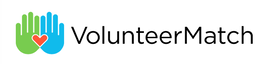 Volunteer Match Logo opening in new window to site